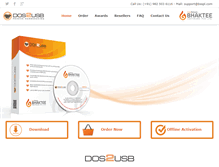 Tablet Screenshot of dos2usb.com